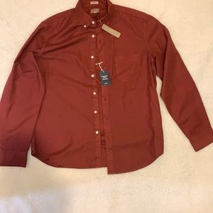 J.Crew men’s oxford garment dyed size large
